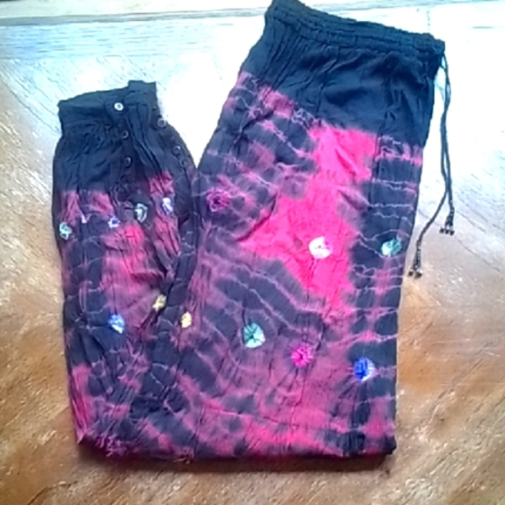 Tie-Dye Harem Pants!!! NWOT!!!! - Picture 10 of 10